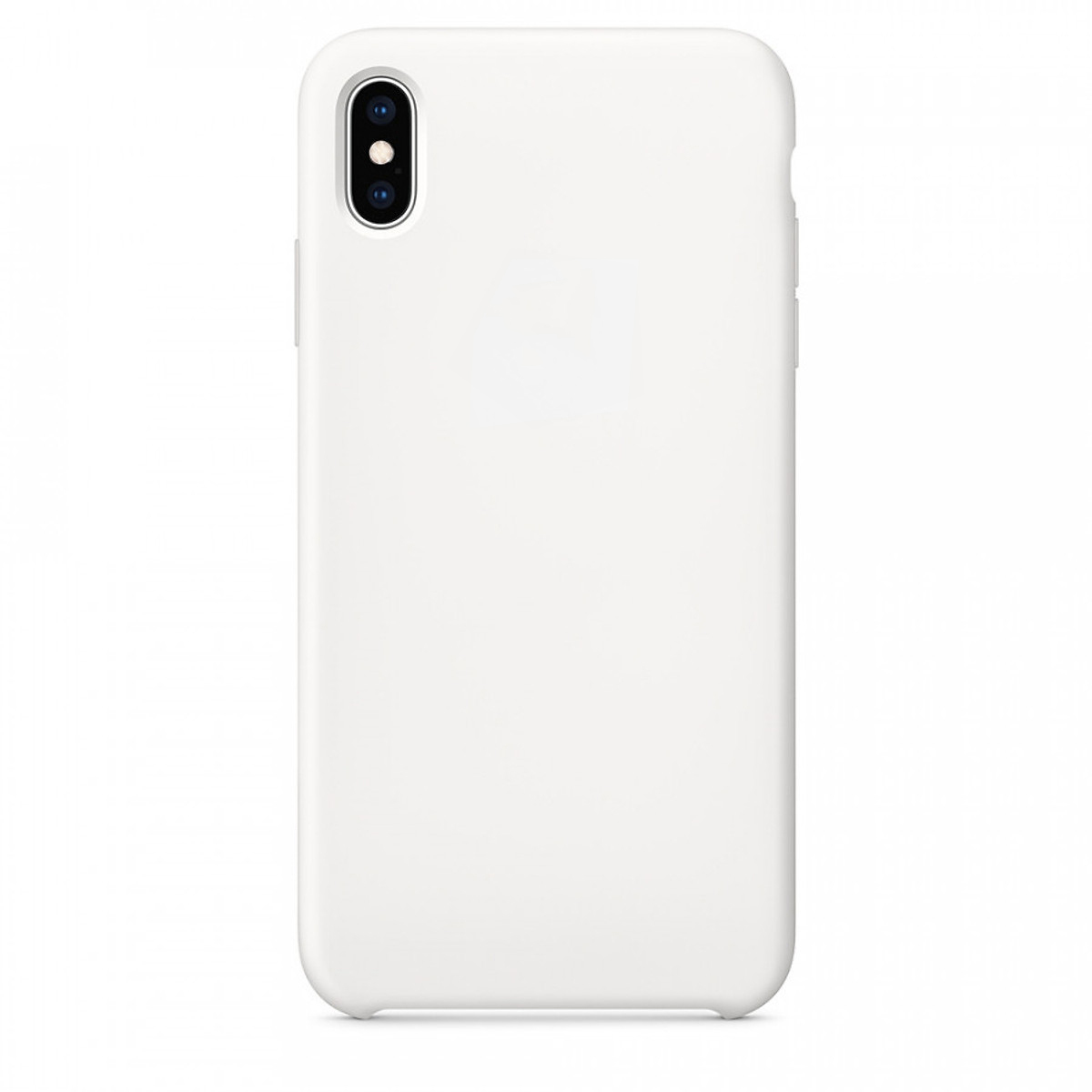 Ốp lưng silicone case cho iPhone X/ XS chống sốc chống bám bẩn có lớp nhung lót mặt trong chống trầy xước điện thoại - Hàng chính hãng