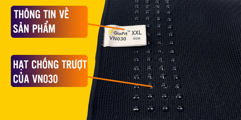 Băng Khớp Gối Glofit VN030 (Protect.Genu), Băng Trợ Lực Và Cố Định Đầu Gối, Hỗ Trợ Khớp Gối Trong Thể Thao Và Chấn Thương Vùng Gối (1 Chiếc)