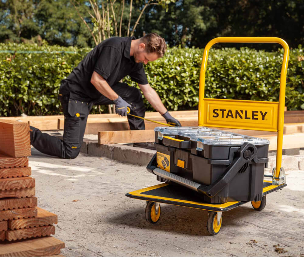 xe đẩy hàng 4 bánh Stanley PC528