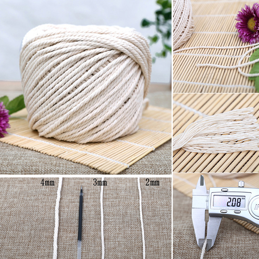 Sợi Dây Thừng Tự Nhiên 100% Cotton