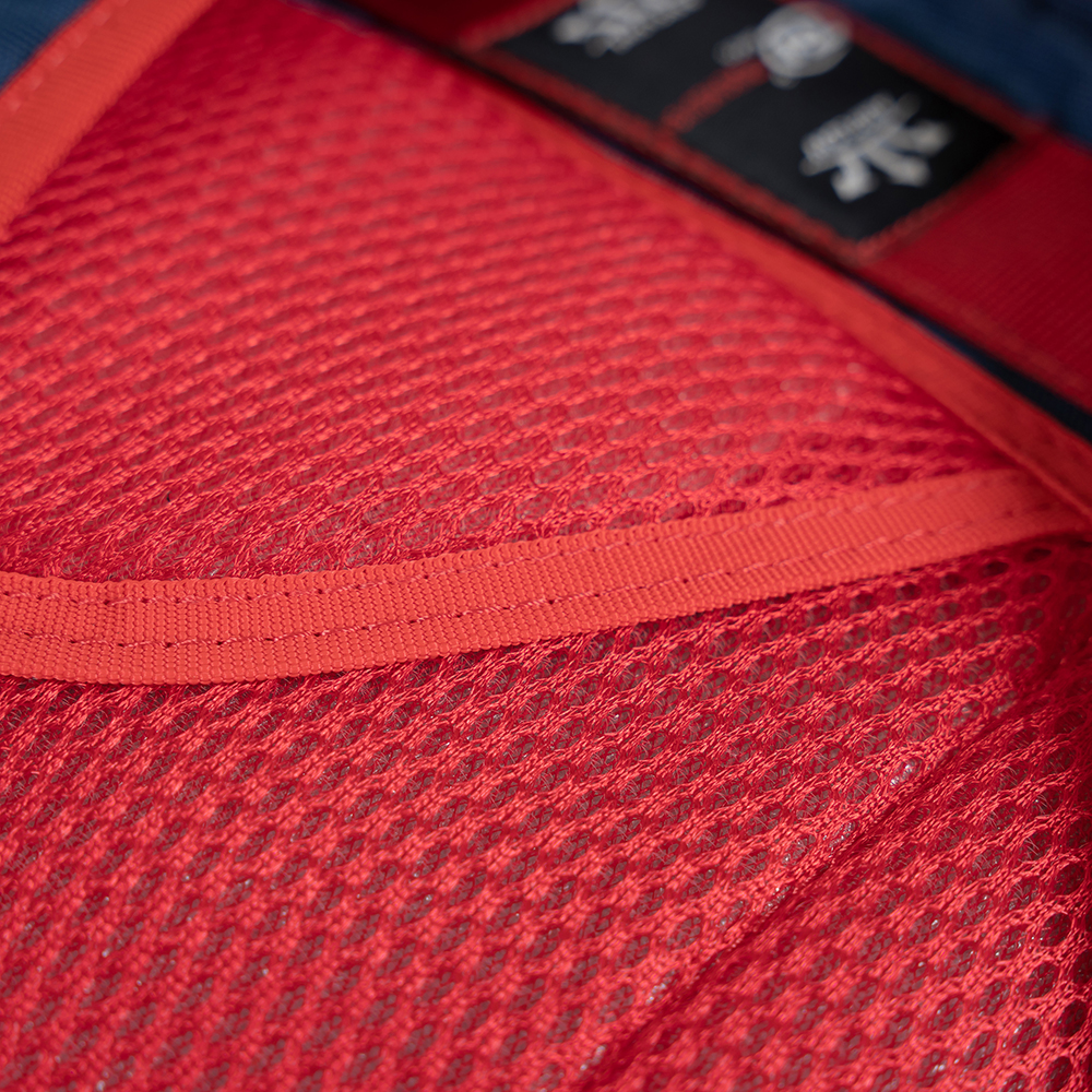 Balo học sinh TN.Bags xanh đen phối đỏ – Balo tiểu học có nắp siêu nhẹ nhiều ngăn cao cấp cho bé năng động TNB3016