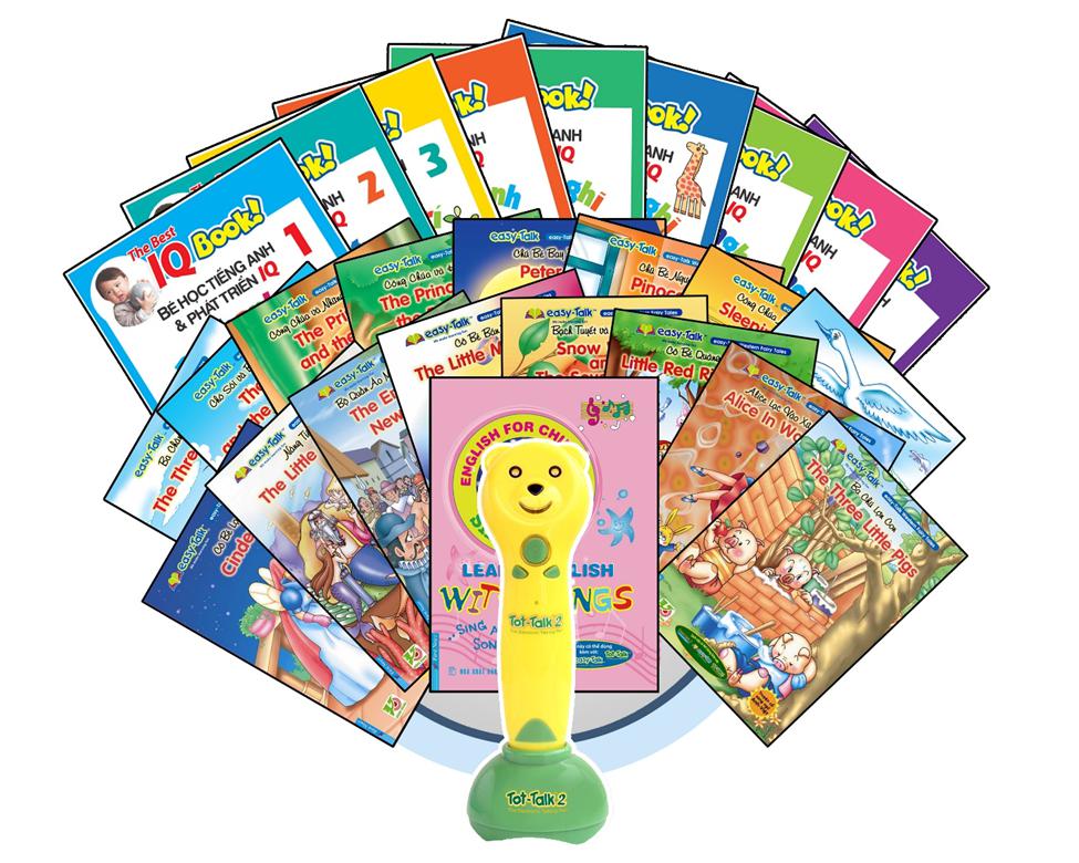 Bút Chấm Đọc Tot-Talk 2 Easy Talk P02 - Giai Đoạn Vàng (Bé 4-6 Tuổi)