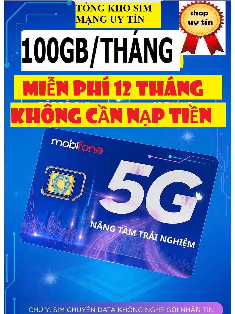 Sim 4G Mobifone chuyên data vào mạng, nhiều lựa chọn thời gian sử dụng - Hàng chính hãng