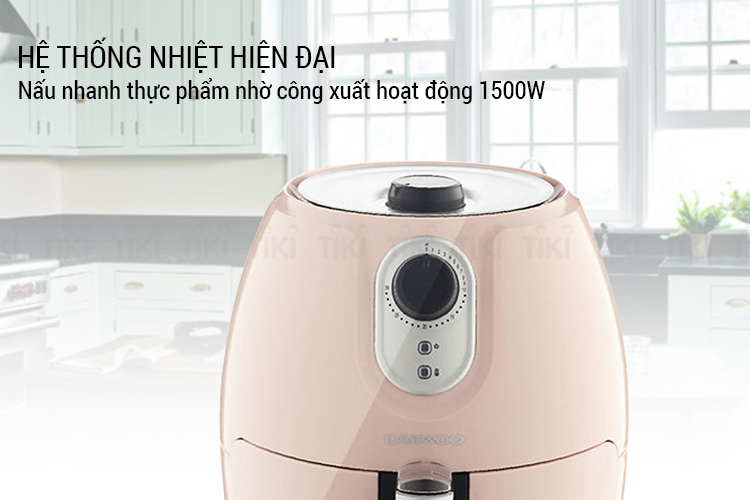 Nồi chiên không dầu Daewoo DEF-DM555 (2.6L) - Hàng chính hãng