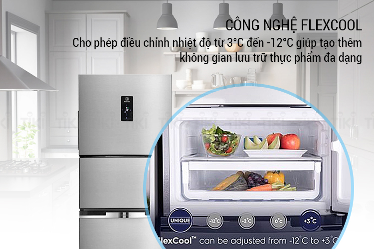 Tủ Lạnh Inverter Electrolux EME3700H-A (335L) - Hàng chính hãng