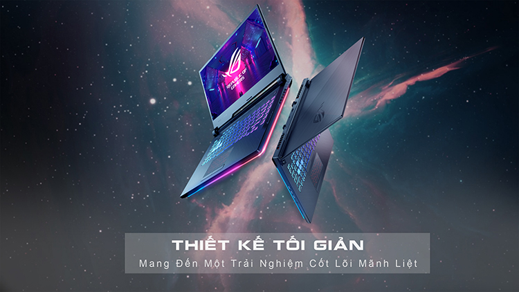 Laptop Asus ROG Strix G G731-VEV082T Core i7-9750H/ RTX 2060 6GB/ Win10 (17.3 FHD IPS 144Hz) - Hàng Chính Hãng