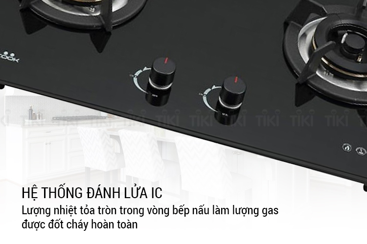 Bếp Gas Âm Kepler Cook KL G204 (75cm) - Hàng Chính Hãng